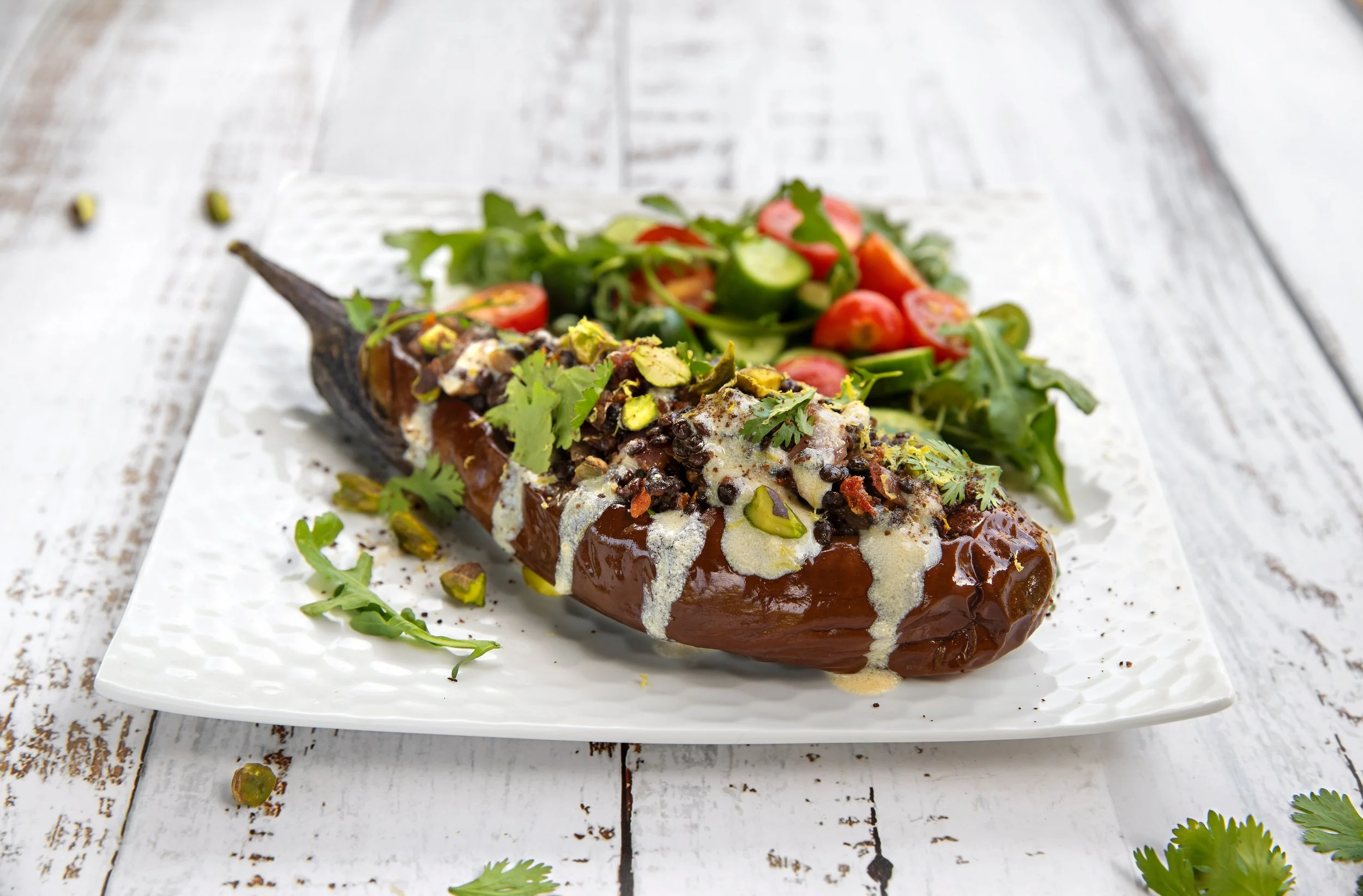 Lemon-Sumac Stuffed Eggplant — The Tofu Everyone Raves About